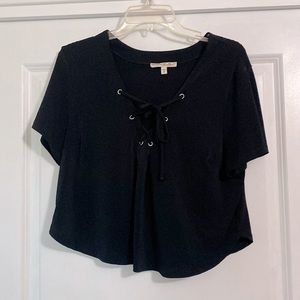 Express Lace Up Top